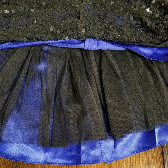 Camielle La Vie Sequin Baby Doll Dress Cocktail Party Wedding Prom Goth Whimsy - Picture 10 of 13